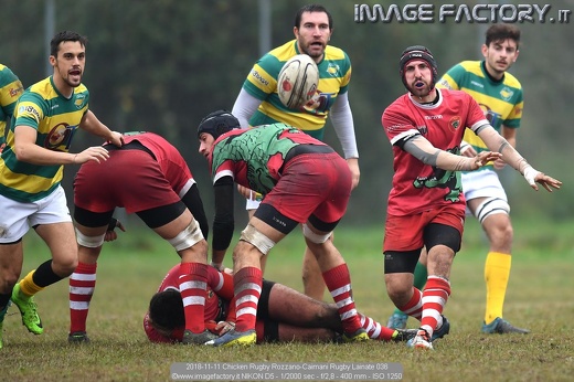2018-11-11 Chicken Rugby Rozzano-Caimani Rugby Lainate 036